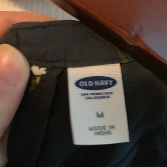 Old Navy Sundress Navy Blue & Yellow Size Medium - Picture 4 of 8